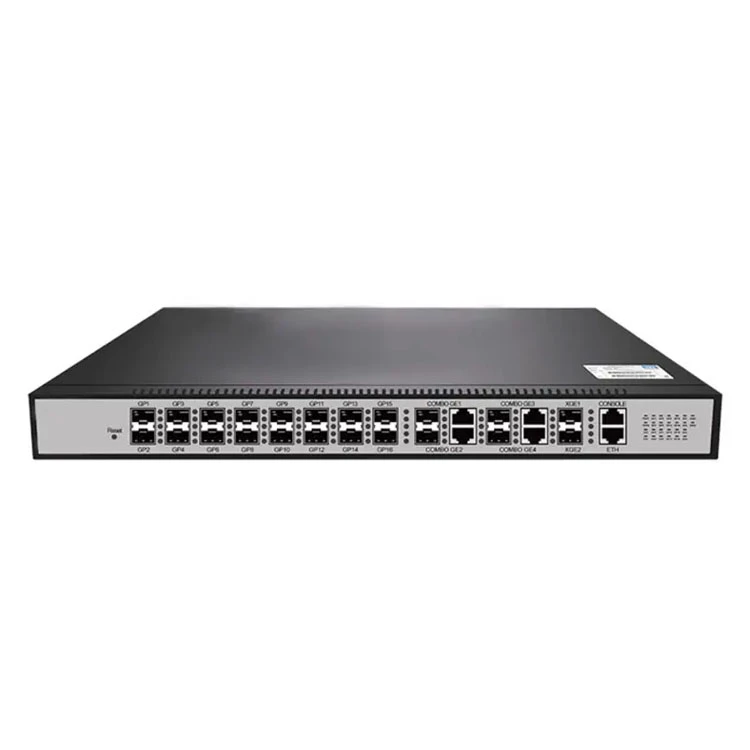 16 Port GPON OLT Dual AC