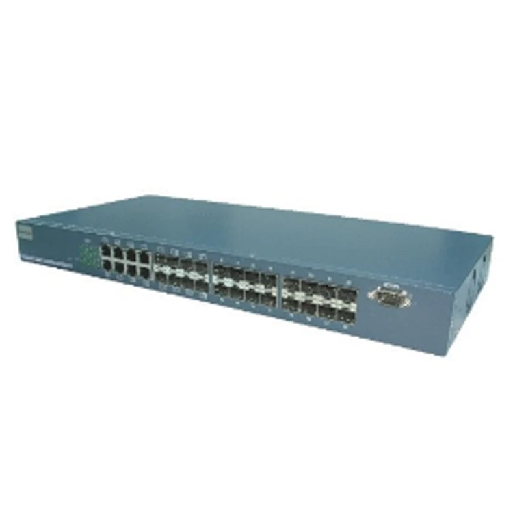 24 পোর্ট গিগাবিট SFP হাই পোর্ট কাউন্ট ফাইবার সুইচ